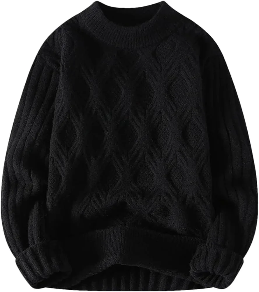 Мужской свитер с воротником-стойкой, зимний винтажный, однотонный и полосатый Wjnvfioo
Мужской свитер с воротником-стойкой, зимний винтажный, однотонный и полосатый Wjnvfioo