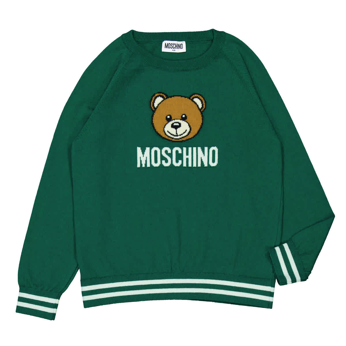 Moschino Мальчики Интарсия-Вязаный Логотип Классический Свитшот, зеленый
Moschino Мальчики Интарсия-Вязаный Логотип Классический Свитшот, зеленый