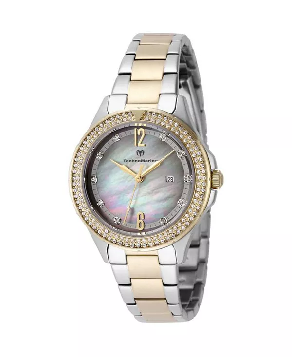 Женские часы tm-826011 luna quartz серый, с белым циферблатом Technomarine, gold
Женские часы tm-826011 luna quartz серый, с белым циферблатом Technomarine, gold