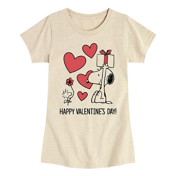Футболка с принтом Peanuts Snoopy & Woodstock Happy Valentine's Day для девочек 7-16 Licensed Character, Beige
Футболка с принтом Peanuts Snoopy & Woodstock Happy Valentine's Day для девочек 7-16 Licensed Character, Beige
