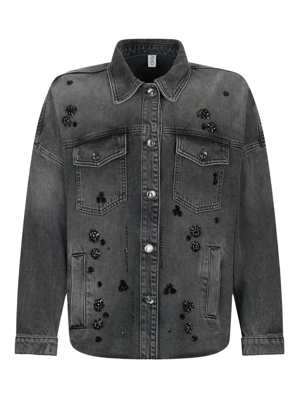 Джинсовая куртка, украшенная стразами LIU JO, черный
Джинсовая куртка, украшенная стразами LIU JO, черный