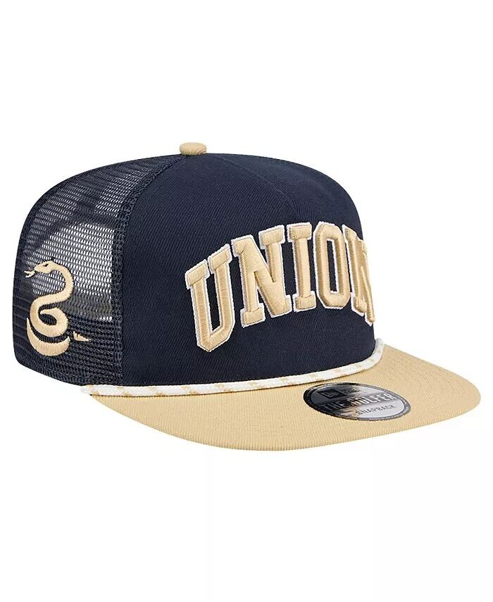 Мужская темно-синяя кепка Philadelphia Union Throwback Golfer Snapback New Era, синий
Мужская темно-синяя кепка Philadelphia Union Throwback Golfer Snapback New Era, синий