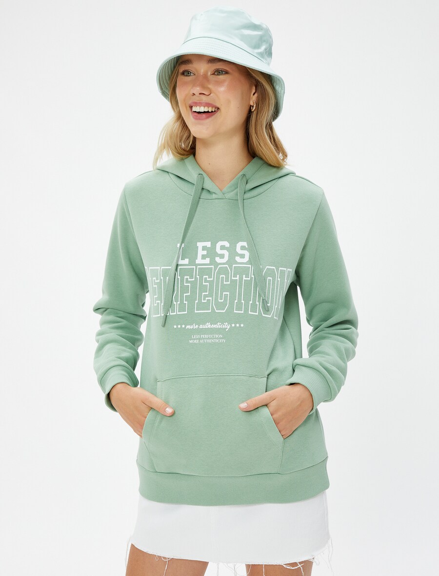 Толстовка Koton, пастельный зеленый
Толстовка Koton, пастельный зеленый