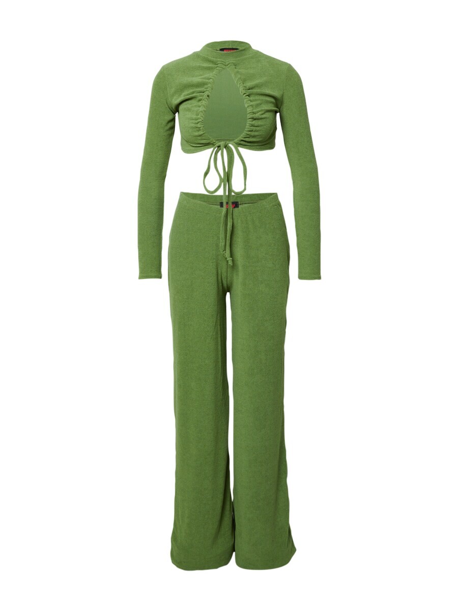 Широкие брюки Misspap, оливковый
Широкие брюки Misspap, оливковый