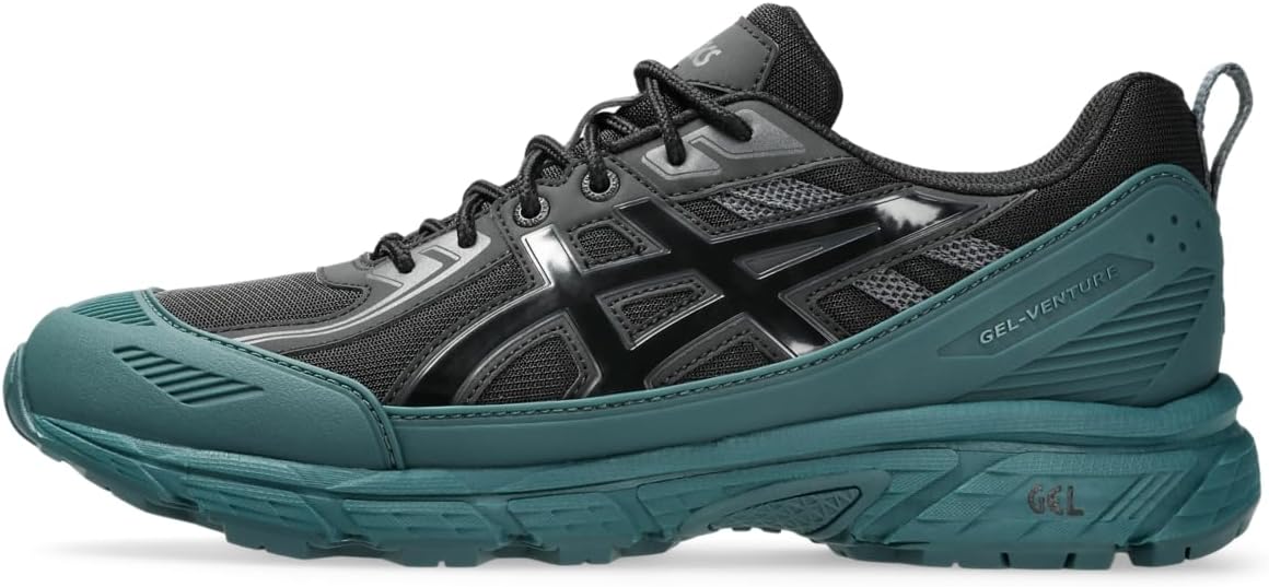 Кроссовки ASICS Unisex Gel-Venture 6 Shield Sportstyle, черный/зеленый
Кроссовки ASICS Unisex Gel-Venture 6 Shield Sportstyle, черный/зеленый