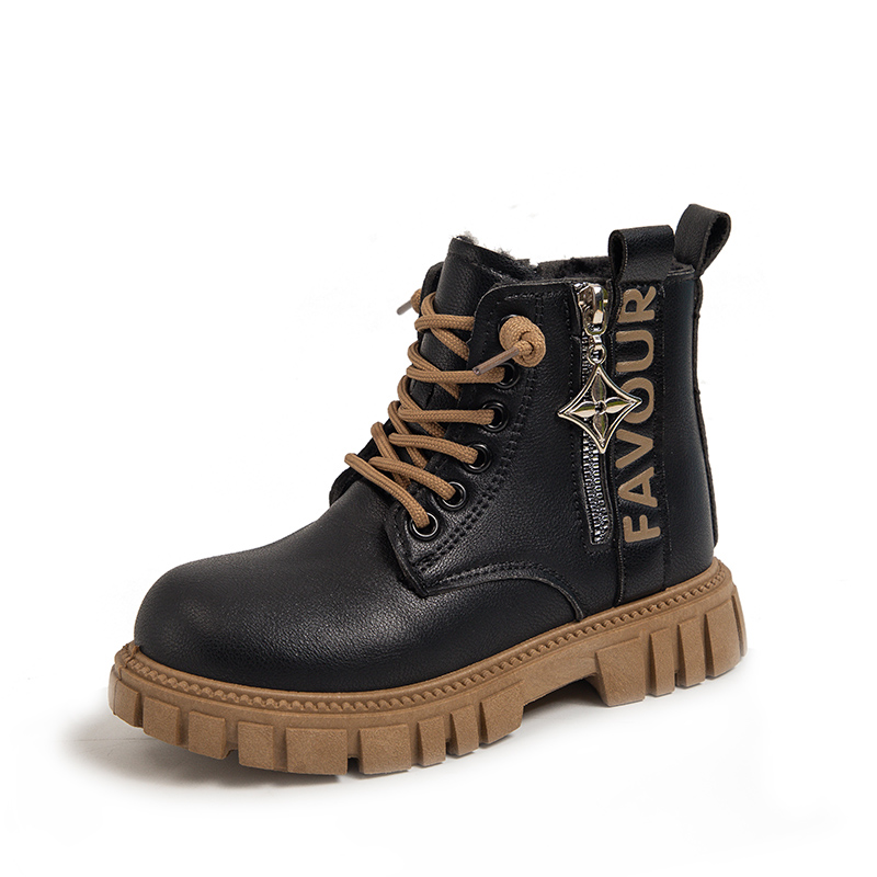 Детские кожаные ботинки с противоскользящей подошвой для детей SAINT WATERS, черный
Детские кожаные ботинки с противоскользящей подошвой для детей SAINT WATERS, черный