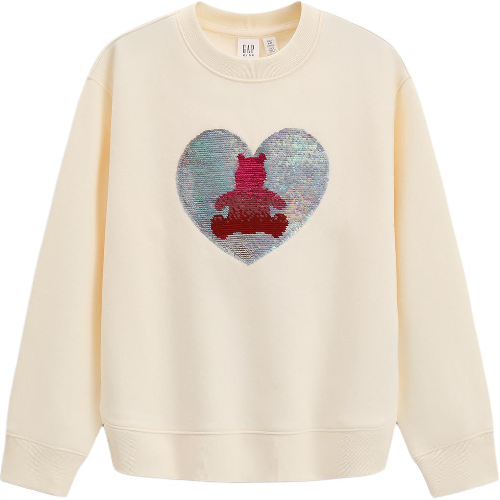 Детский свитшот с круглым вырезом Moderate GAP, айвори белый
Детский свитшот с круглым вырезом Moderate GAP, айвори белый