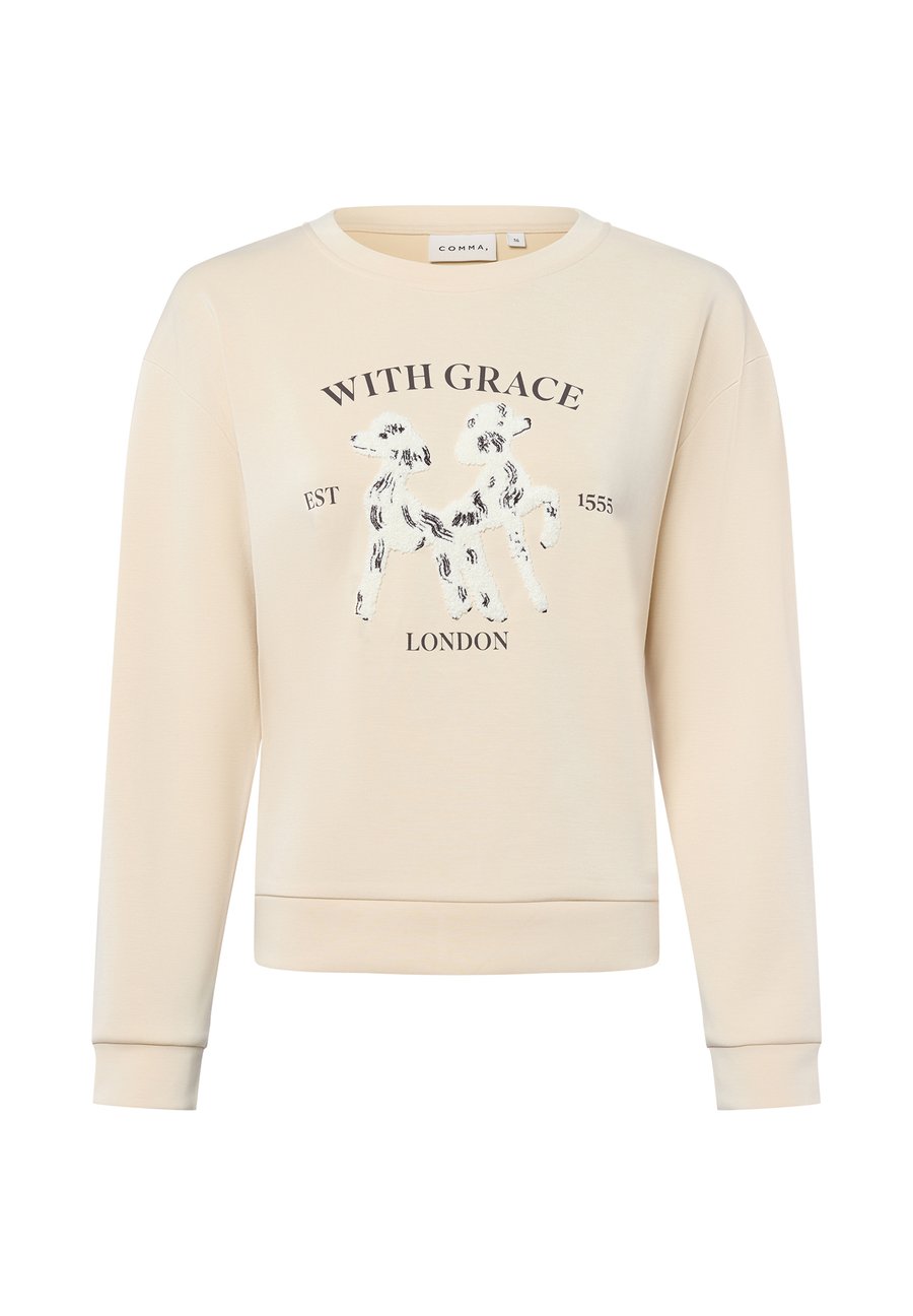 Толстовка comma Sweatshirt, Beige
Толстовка comma Sweatshirt, Beige