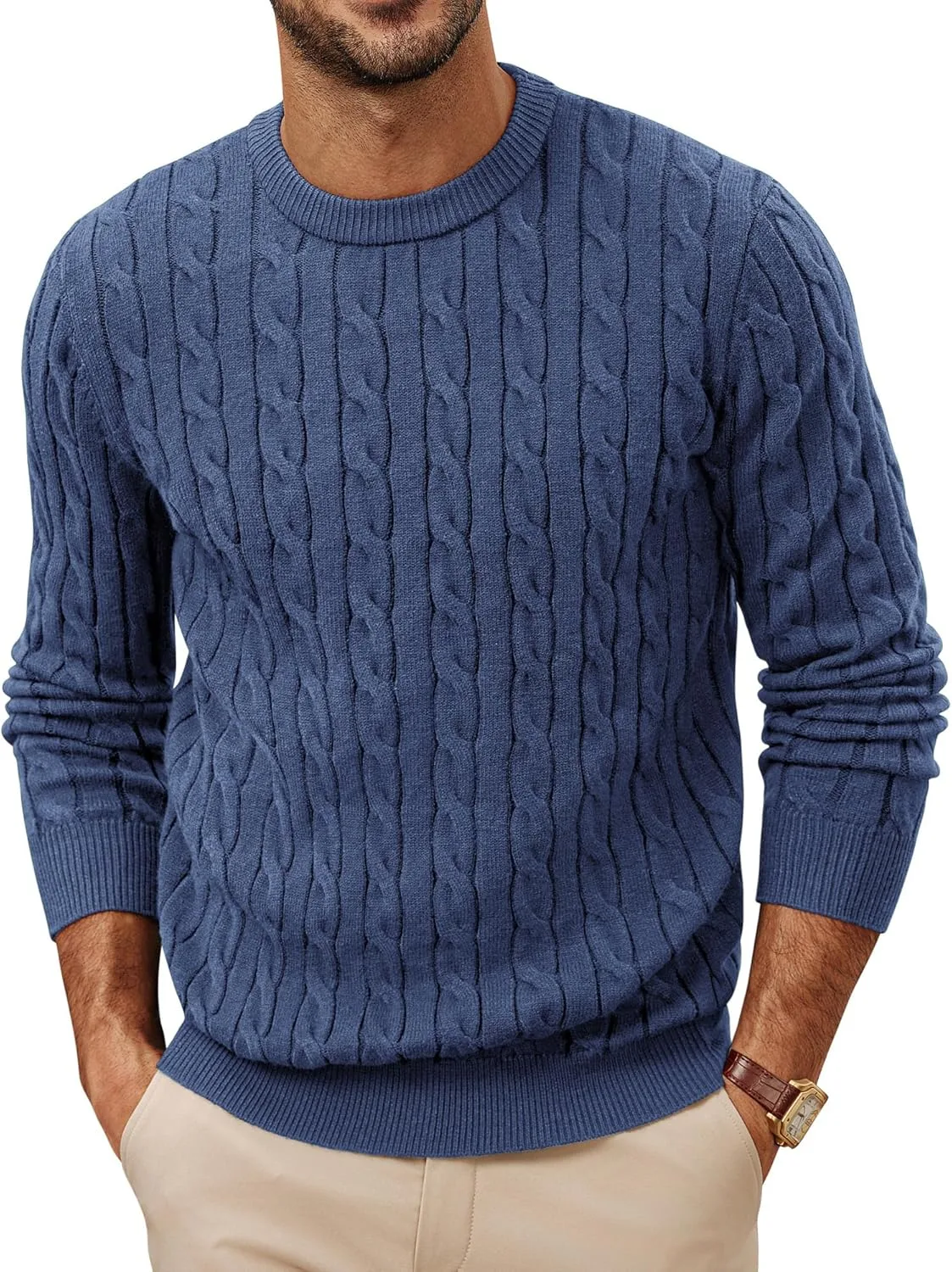 Свитер Paul Jones с кабельным узором PJ PAUL JONES
Свитер Paul Jones с кабельным узором PJ PAUL JONES