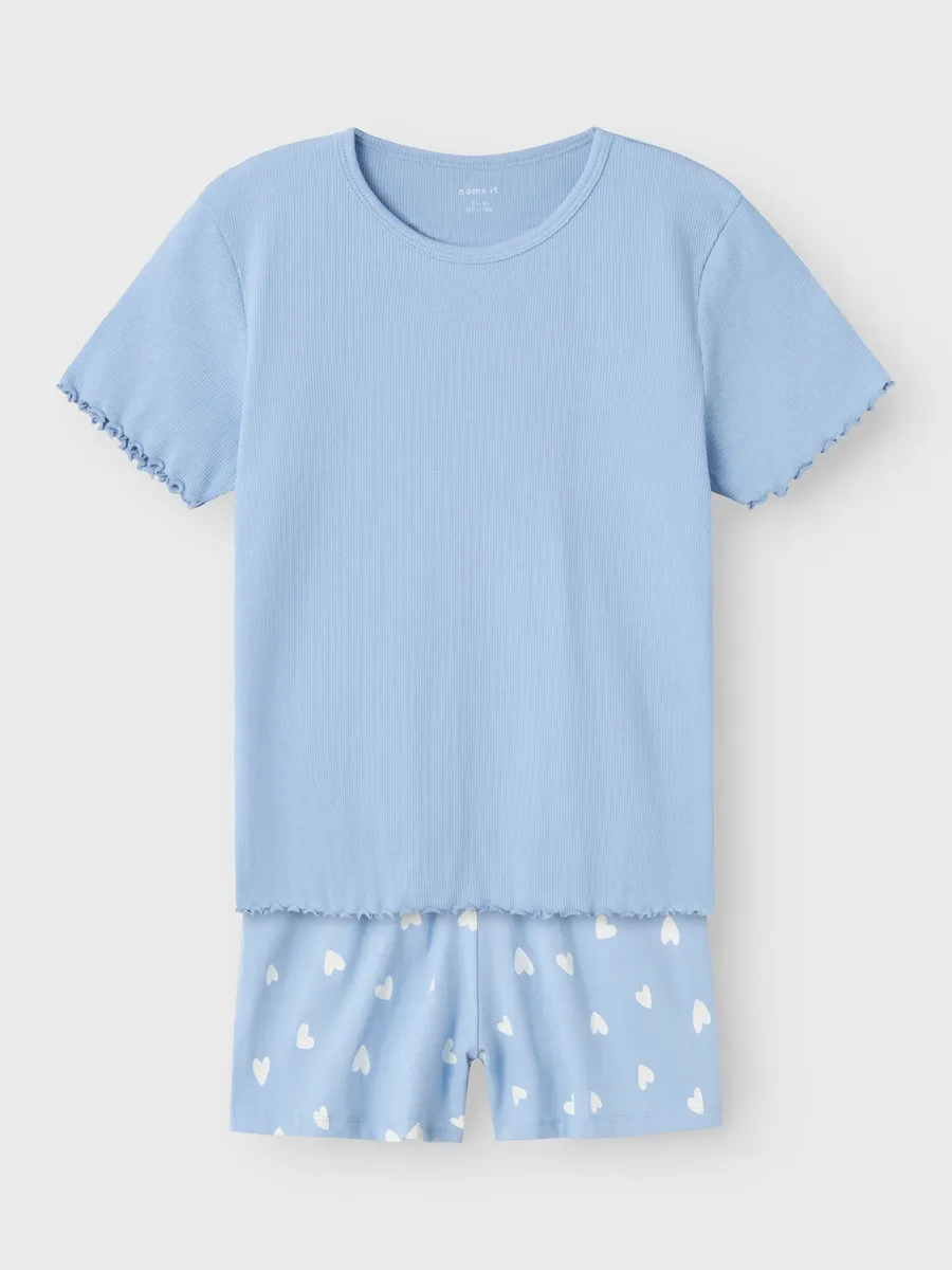 Name It Пижамы "NKFNIGHTSET SS HEARTS RIB" (комплект, 2 шт.), цвет Serenity
Name It Пижамы "NKFNIGHTSET SS HEARTS RIB" (комплект, 2 шт.), цвет Serenity