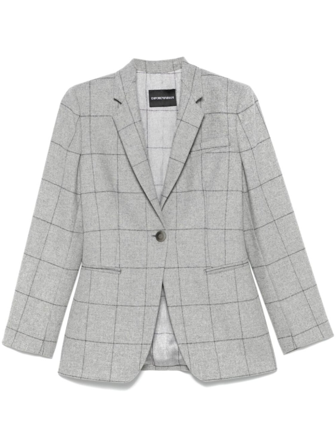 Пиджак в клетку Emporio Armani, серый
Пиджак в клетку Emporio Armani, серый