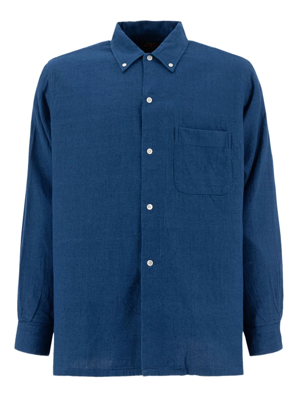Рубашка с застегивающимся на пуговицы карманом BEAMS PLUS, синий
Рубашка с застегивающимся на пуговицы карманом BEAMS PLUS, синий