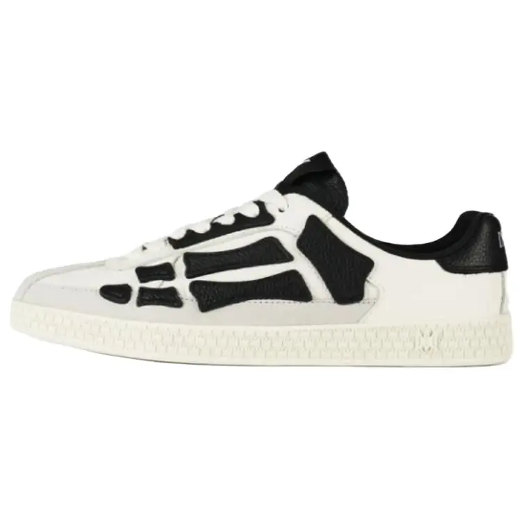 AMIRI Низкие мужские кроссовки для скейтбординга, белые и черные 
AMIRI Низкие мужские кроссовки для скейтбординга, белые и черные