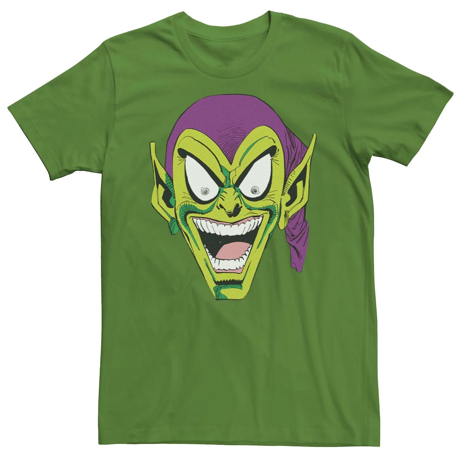 Мужская футболка с короткими рукавами Marvel Green Goblin Retro Grin Licensed Character
Мужская футболка с короткими рукавами Marvel Green Goblin Retro Grin Licensed Character