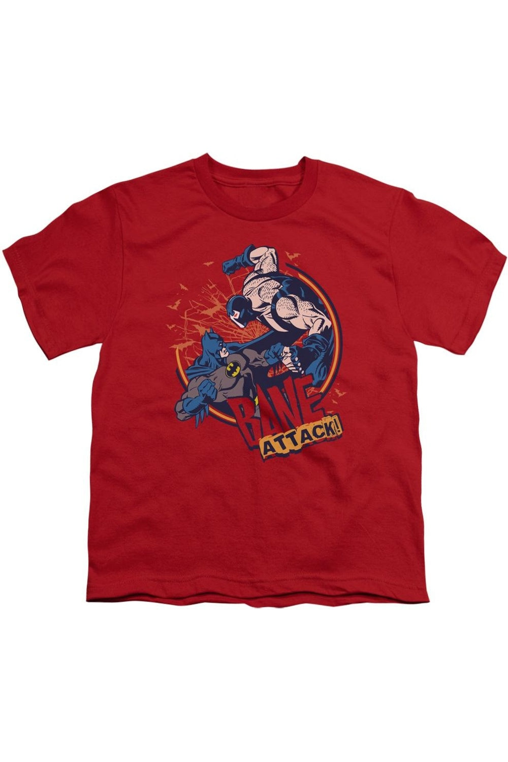 Футболка с коротким рукавом для детей "Атака Бэйна" Batman Gildan, красный
Футболка с коротким рукавом для детей "Атака Бэйна" Batman Gildan, красный