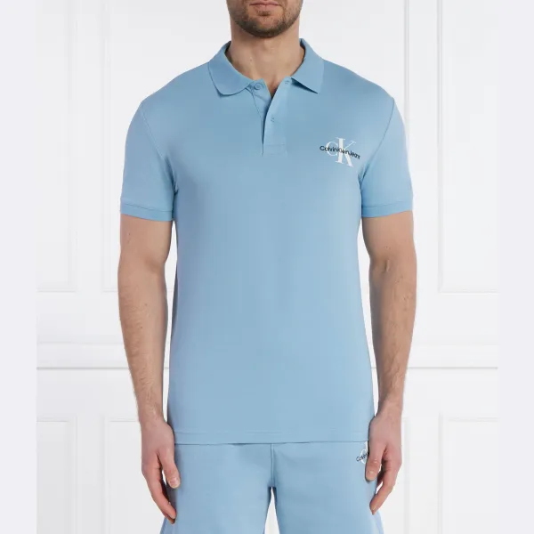 Рубашка-Поло монолога классического кроя Calvin Klein, синий
Рубашка-Поло монолога классического кроя Calvin Klein, синий