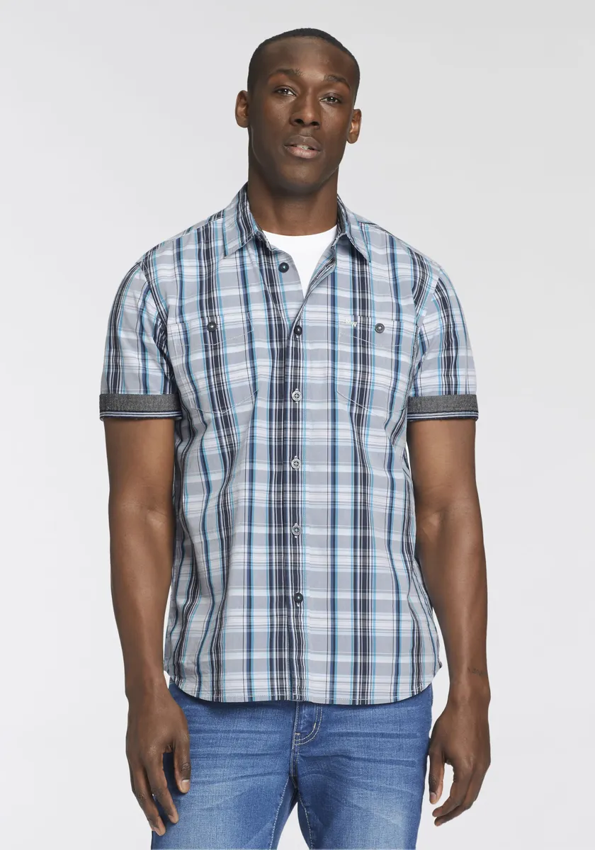 Рубашка с коротким рукавом Man's World, синий
Рубашка с коротким рукавом Man's World, синий