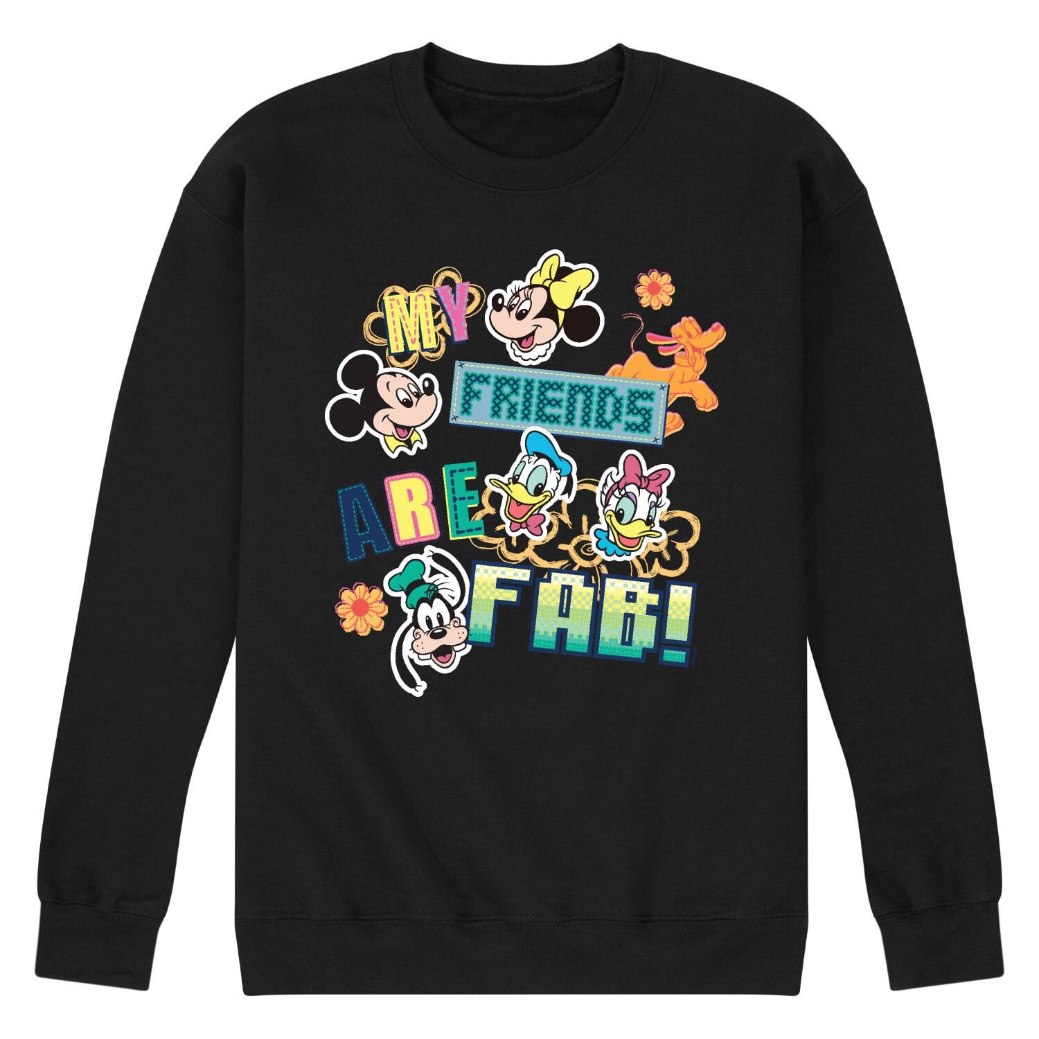 Мужской флисовый свитшот Disney's Friends Are Fab Licensed Character
Мужской флисовый свитшот Disney's Friends Are Fab Licensed Character