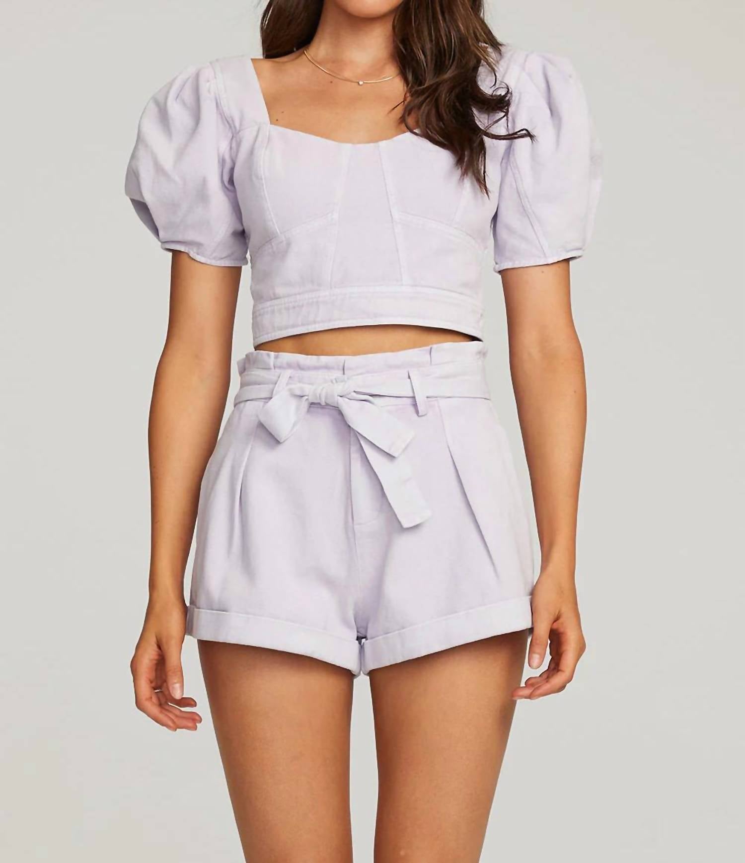 Saltwater Luxe Топ Kelden сиреневого цвета
Saltwater Luxe Топ Kelden сиреневого цвета