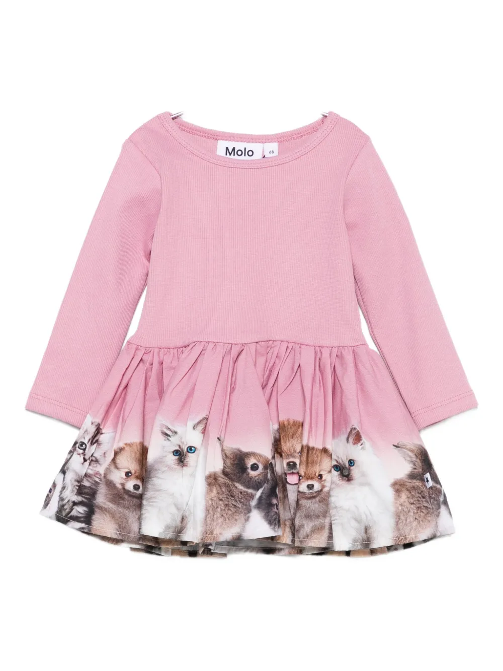 Платье с анималистичным принтом Molo, розовый
Платье с анималистичным принтом Molo, розовый