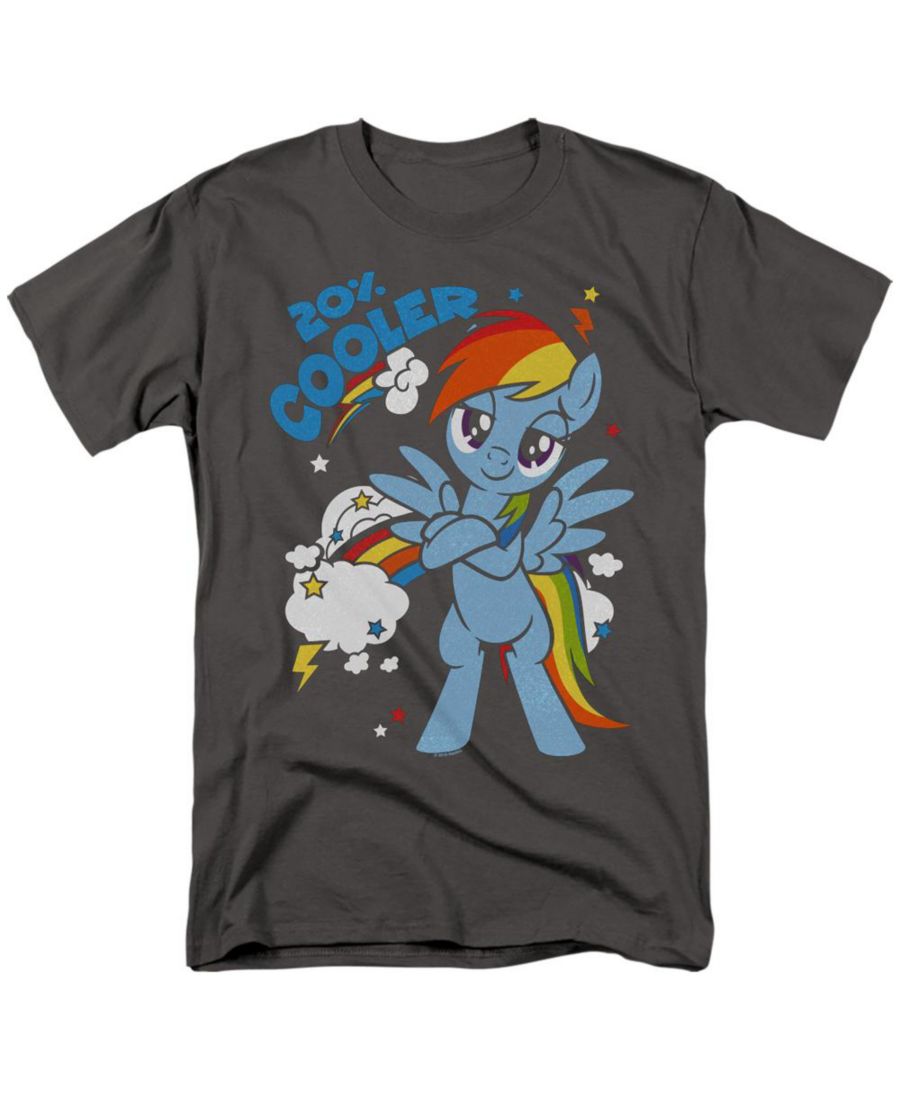 Мужская футболка My Little Pony TV "20 Percent Cooler" Hasbro+, Charcoal, Черный, Мужская футболка My Little Pony TV "20 Percent Cooler" Hasbro+, Charcoal
Мужская футболка My Little Pony TV "20 Percent Cooler" Hasbro+, Charcoal, Черный, Мужская футболка My Little Pony TV "20 Percent Cooler" Hasbro+, Charcoal