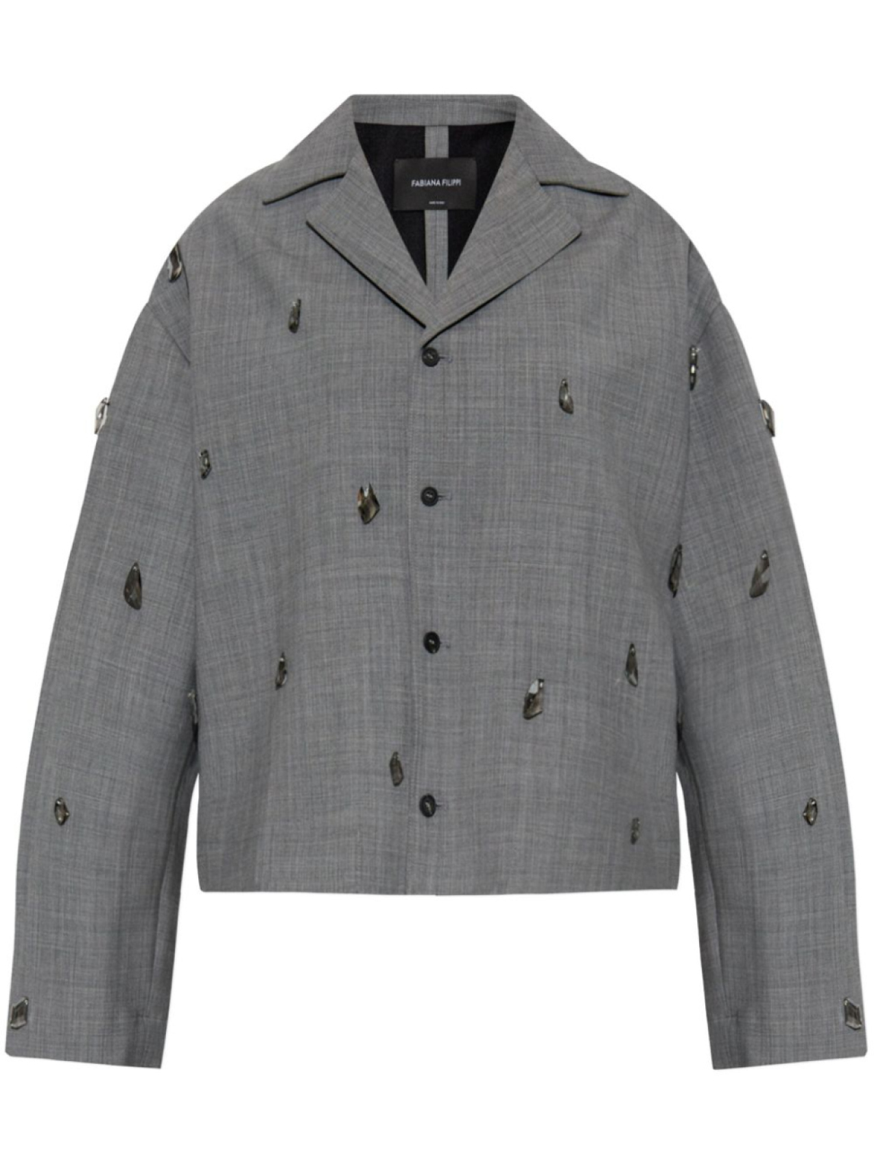 Куртка Fabiana Filippi с бусинами, серый
Куртка Fabiana Filippi с бусинами, серый