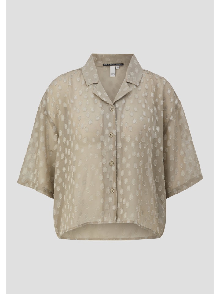 Блузка QS, оливковый 
Блузка QS, оливковый