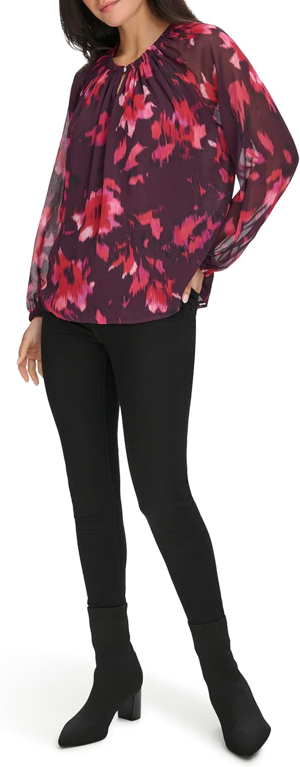 Женская блузка Calvin Klein с длинным рукавом и принтом на пуговицах спереди, Pale Pink/Pink
Женская блузка Calvin Klein с длинным рукавом и принтом на пуговицах спереди, Pale Pink/Pink