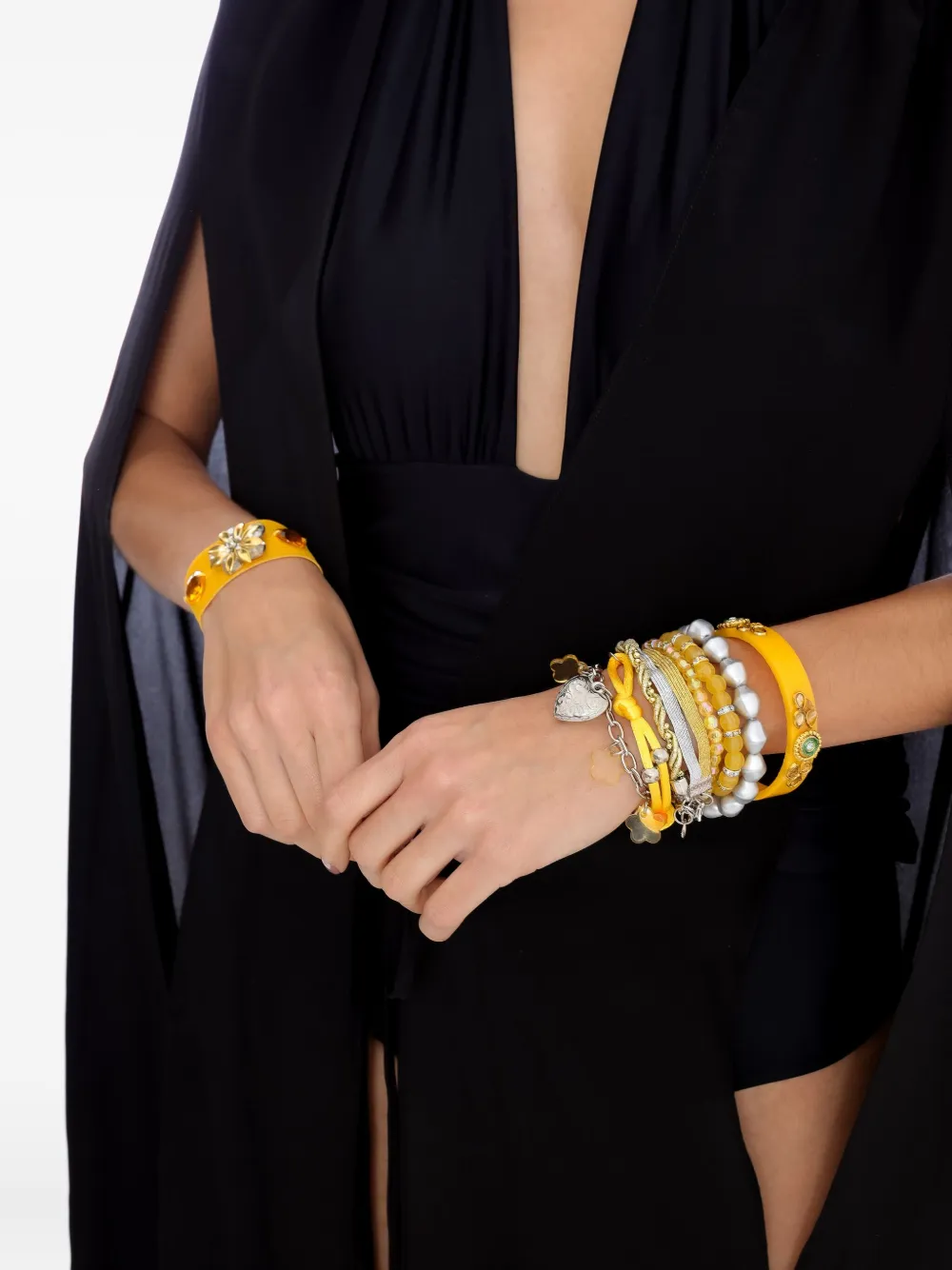 Браслет с бусинами Amir Slama, желтый
Браслет с бусинами Amir Slama, желтый