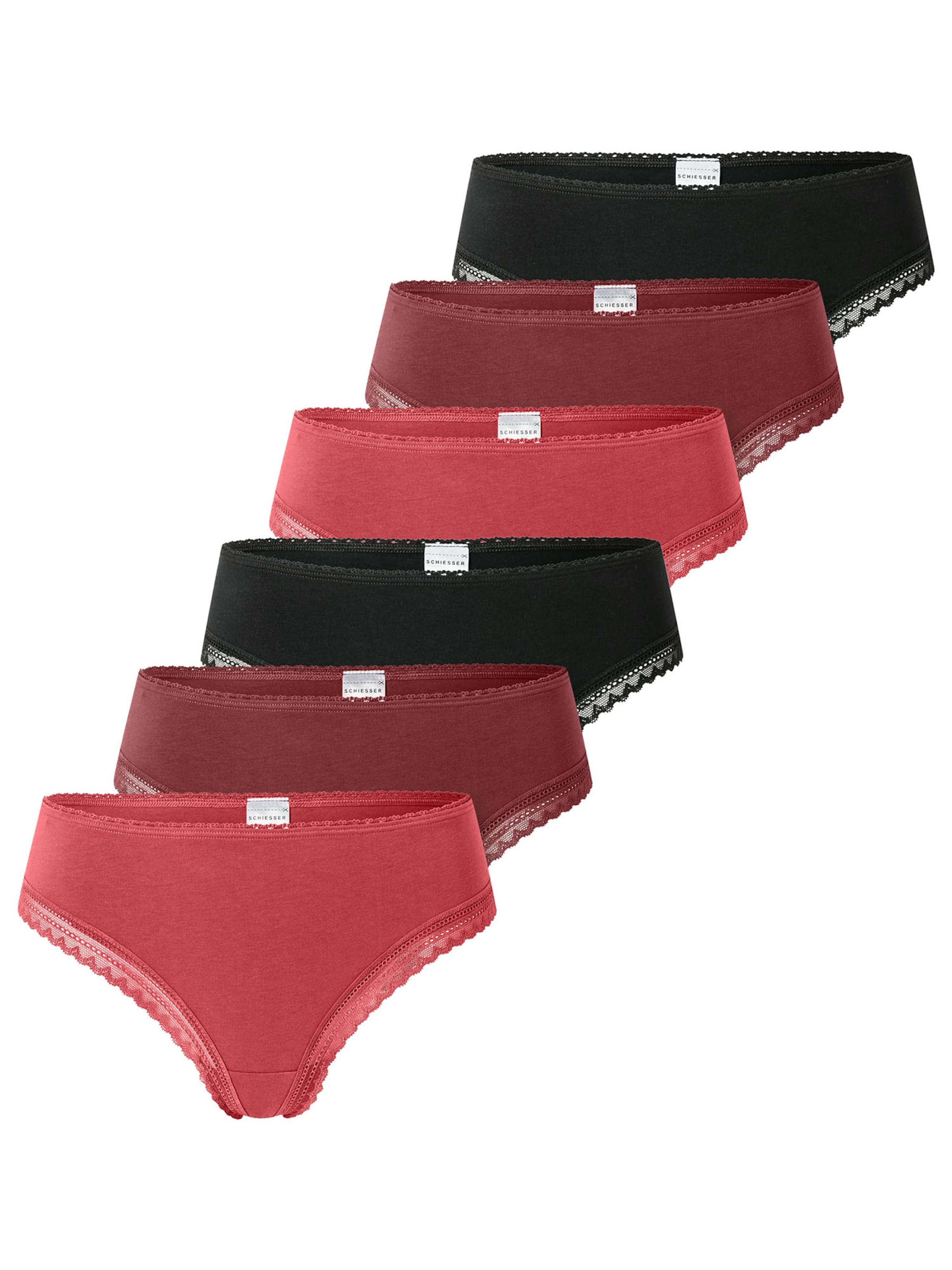 SCHIESSER Стринги 'Modern Multipacks' в цветах Red, Bordeaux, Black
SCHIESSER Стринги 'Modern Multipacks' в цветах Red, Bordeaux, Black