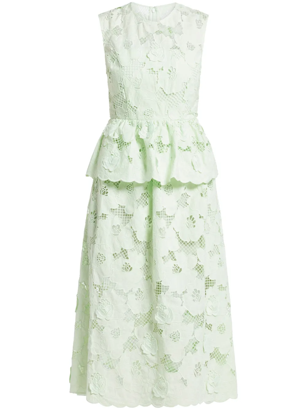 Платье миди с кружевом Self-Portrait, зеленый
Платье миди с кружевом Self-Portrait, зеленый