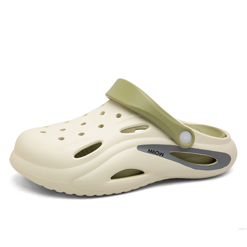 MIIOW Клоги мужские бежево-зеленые, цвет Beige Green
MIIOW Клоги мужские бежево-зеленые, цвет Beige Green