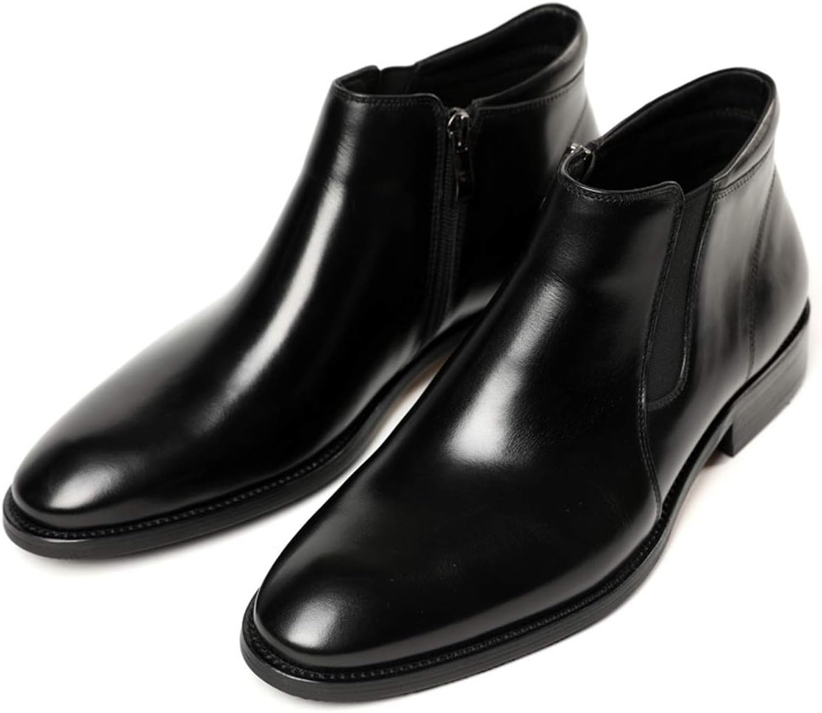 Мужские повседневные кожаные ботинки Santimon Mens Ziper, формальные ботинки Челси, без застежки, черные и коричневые, черный
Мужские повседневные кожаные ботинки Santimon Mens Ziper, формальные ботинки Челси, без застежки, черные и коричневые, черный