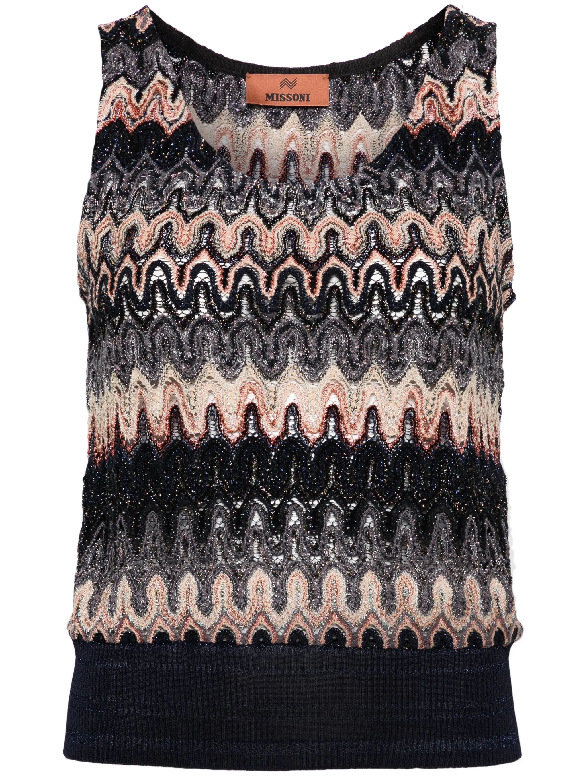 Топ с узором Missoni, синий
Топ с узором Missoni, синий