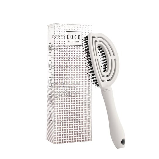 Белая щетка для расчесывания и моделирования прямых и вьющихся волос Sisteryoung Coco
Белая щетка для расчесывания и моделирования прямых и вьющихся волос Sisteryoung Coco
