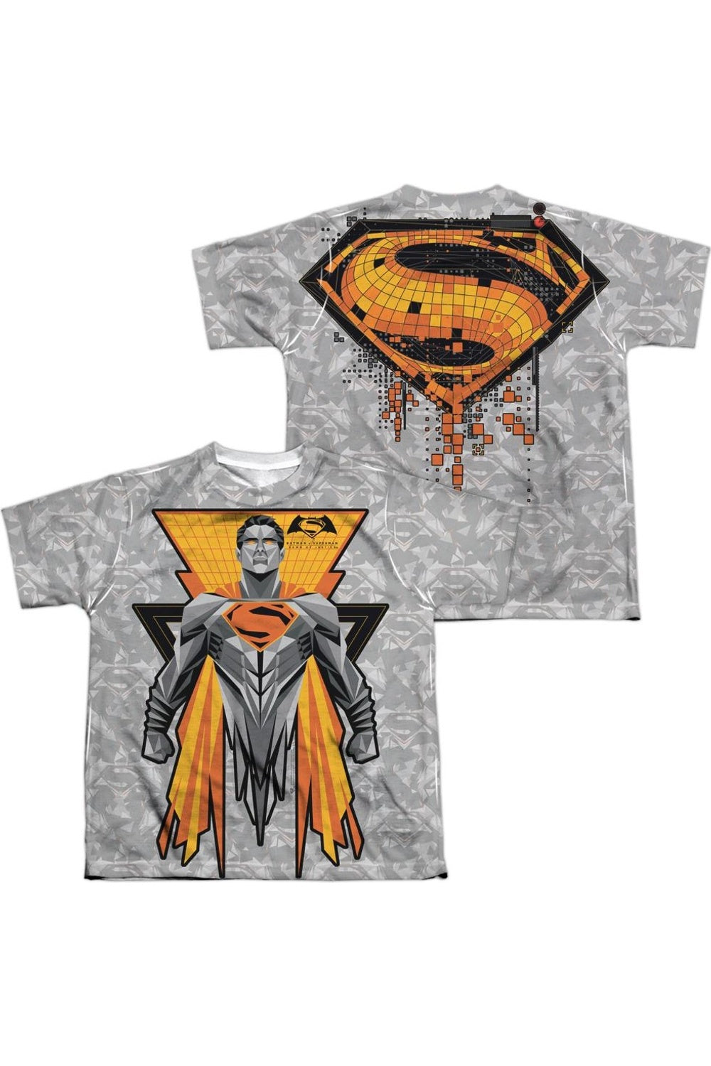 Футболка детская Batman V Superman с принтом спереди и сзади, короткий рукав, полиэстер Gildan, белый
Футболка детская Batman V Superman с принтом спереди и сзади, короткий рукав, полиэстер Gildan, белый