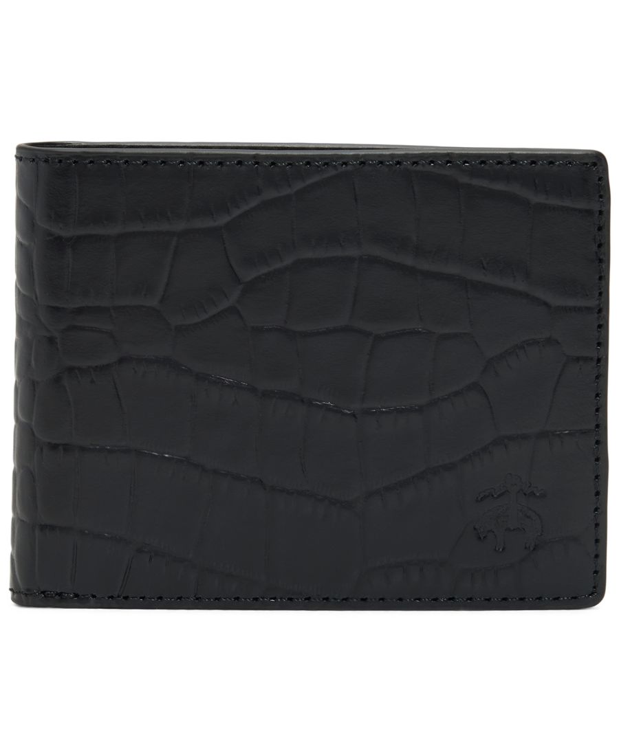 Мужской складной кошелек Browser Brooks Brothers, Black Croco
Мужской складной кошелек Browser Brooks Brothers, Black Croco