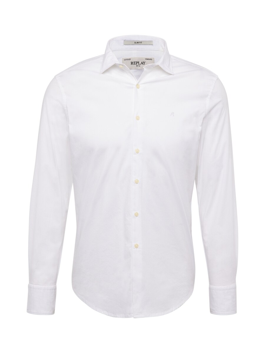 Рубашка Slim Fit на пуговицах REPLAY, White
Рубашка Slim Fit на пуговицах REPLAY, White