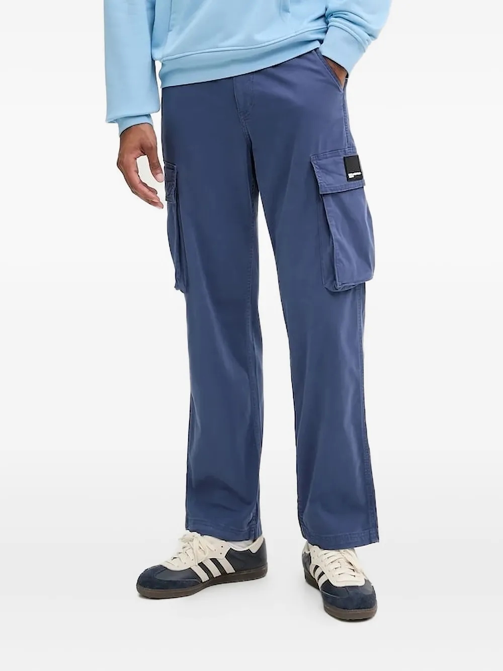 Брюки карго Karl Lagerfeld Jeans, синий
Брюки карго Karl Lagerfeld Jeans, синий