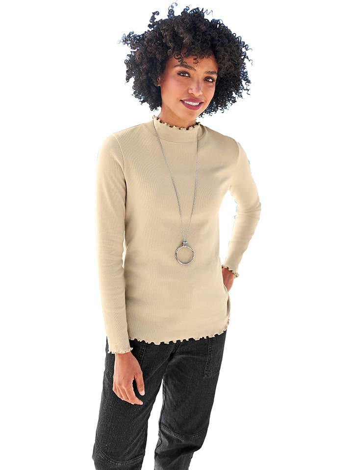 Рубашка с длинным рукавом Heine, бежевый
Рубашка с длинным рукавом Heine, бежевый