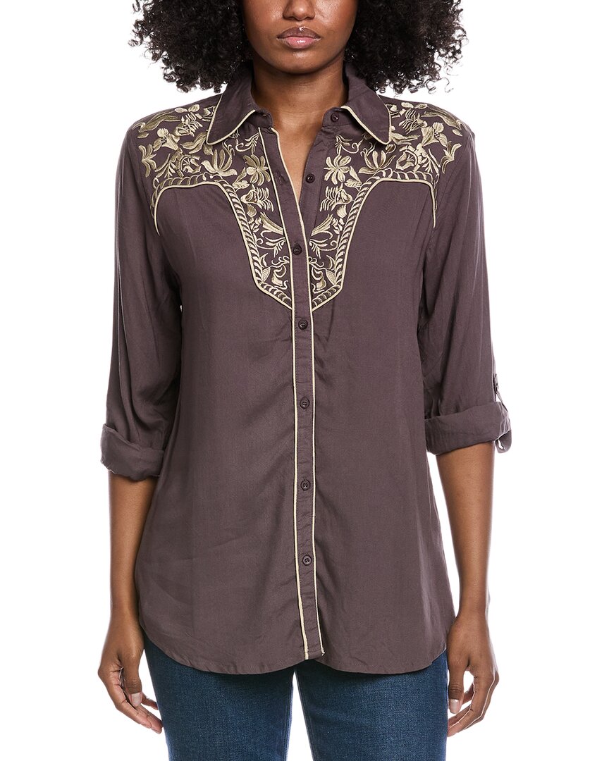 Винтажная вышитая блузка Nu Nu Vintage, серый
Винтажная вышитая блузка Nu Nu Vintage, серый