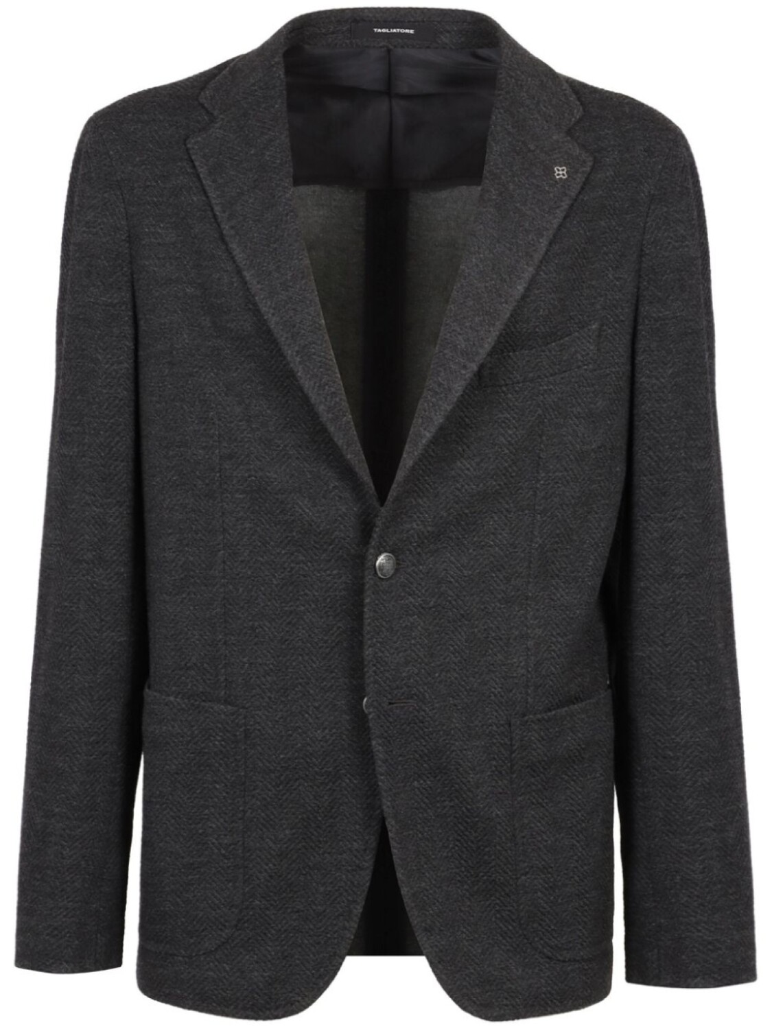 Tagliatore пиджак с узором шеврон, серый
Tagliatore пиджак с узором шеврон, серый