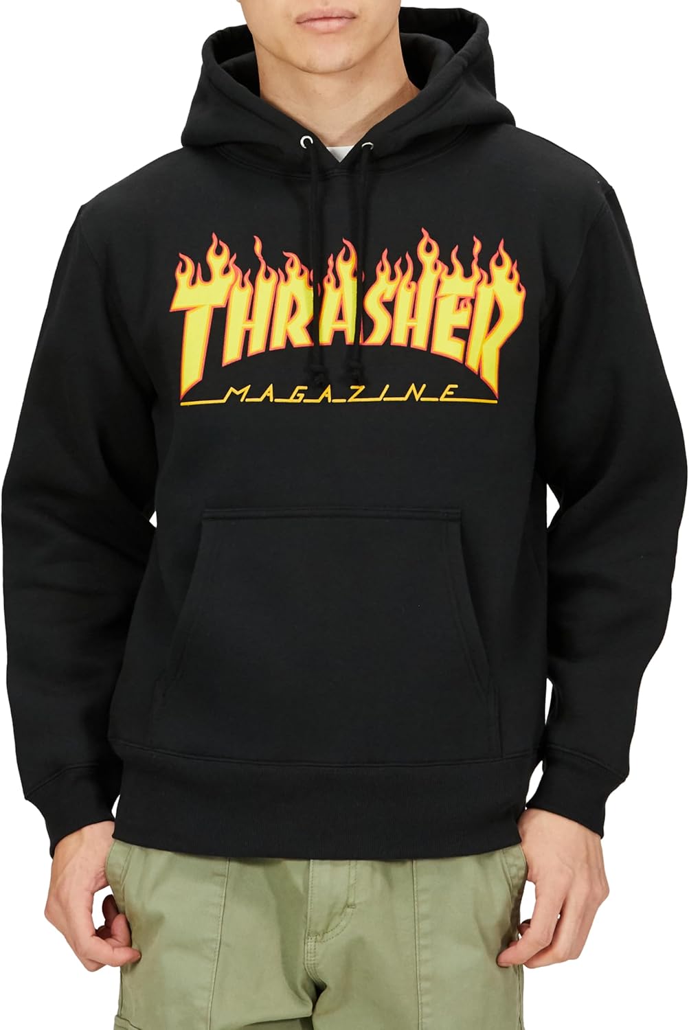 Толстовка с капюшоном Slasher TH95130 / FLAME для мужчин (с логотипом бренда) Классическая Thrasher, черный
Толстовка с капюшоном Slasher TH95130 / FLAME для мужчин (с логотипом бренда) Классическая Thrasher, черный