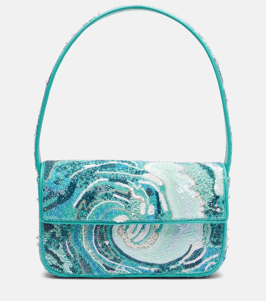 Томми сумка через плечо с бусинами Staud, Tidal Wave 
Томми сумка через плечо с бусинами Staud, Tidal Wave