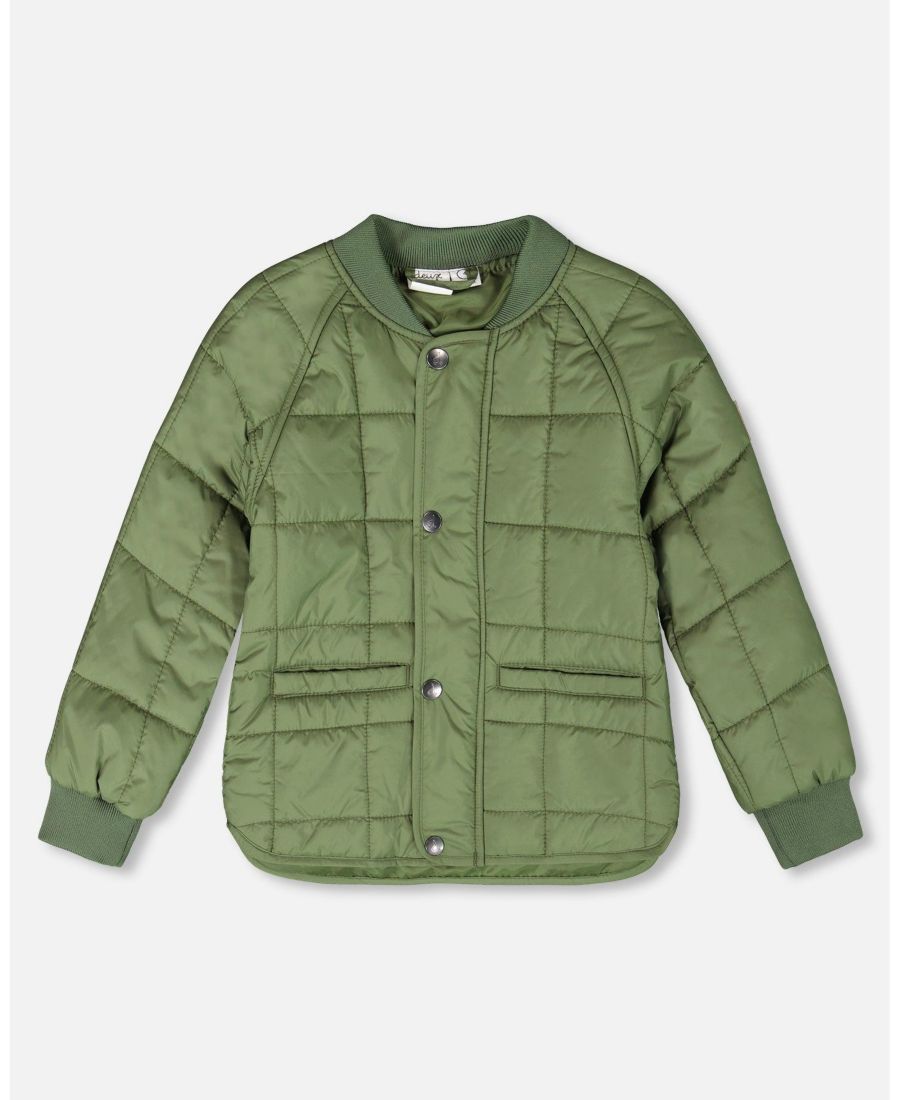 Стеганая куртка для мальчиков-малышей, цвет хаки, для межсезонья - для малышей/детей Deux par Deux, Green khaki
Стеганая куртка для мальчиков-малышей, цвет хаки, для межсезонья - для малышей/детей Deux par Deux, Green khaki