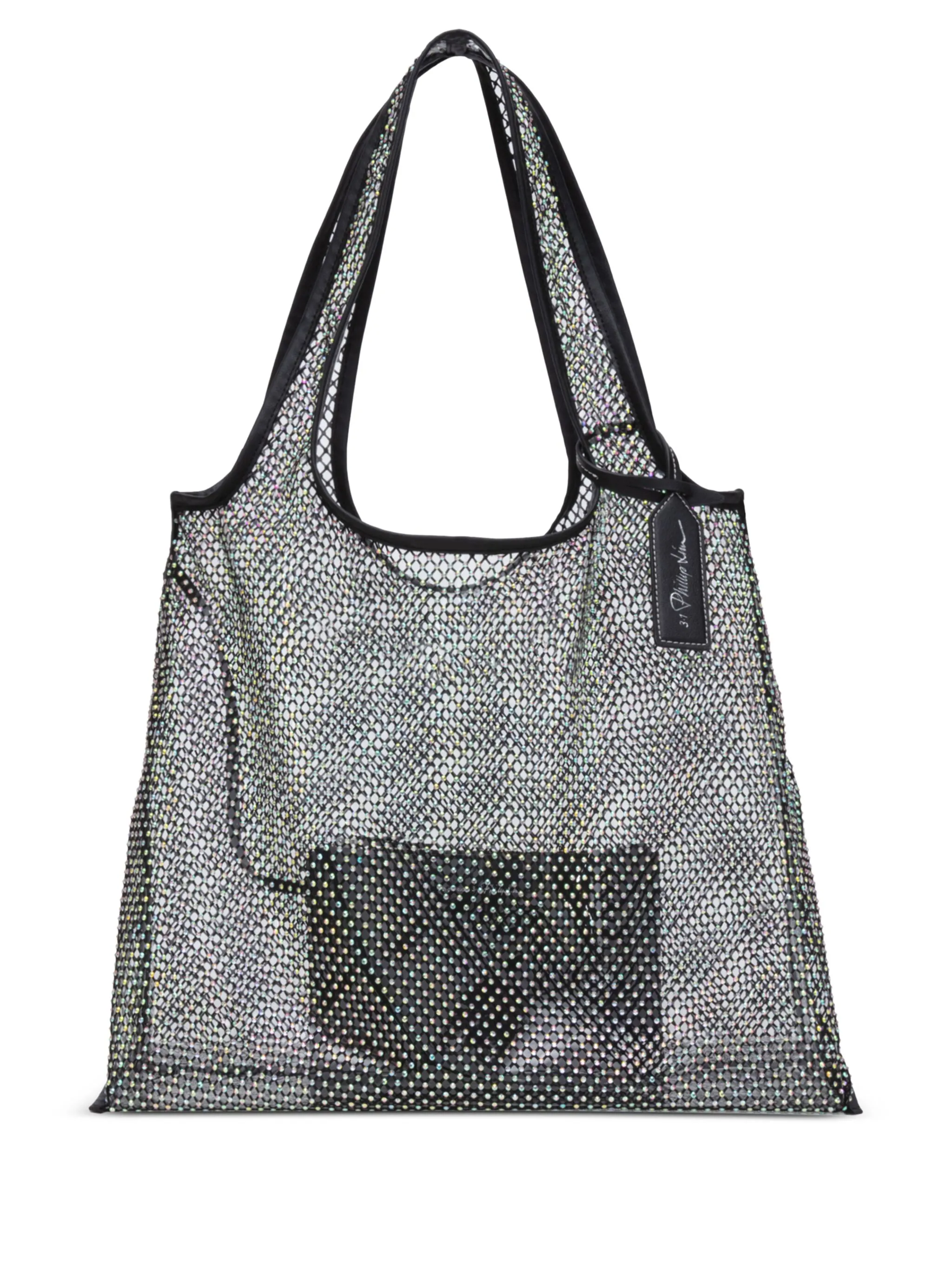 Сумка на плечо с кристаллами 3.1 Phillip Lim, черный
Сумка на плечо с кристаллами 3.1 Phillip Lim, черный