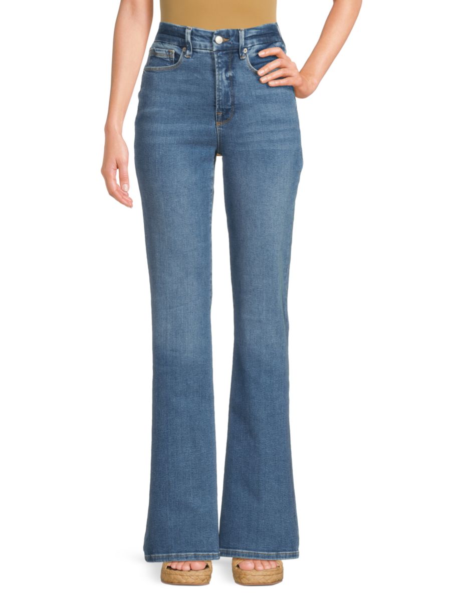 Джинсы Good Legs Bootcut Good American, индиго
Джинсы Good Legs Bootcut Good American, индиго