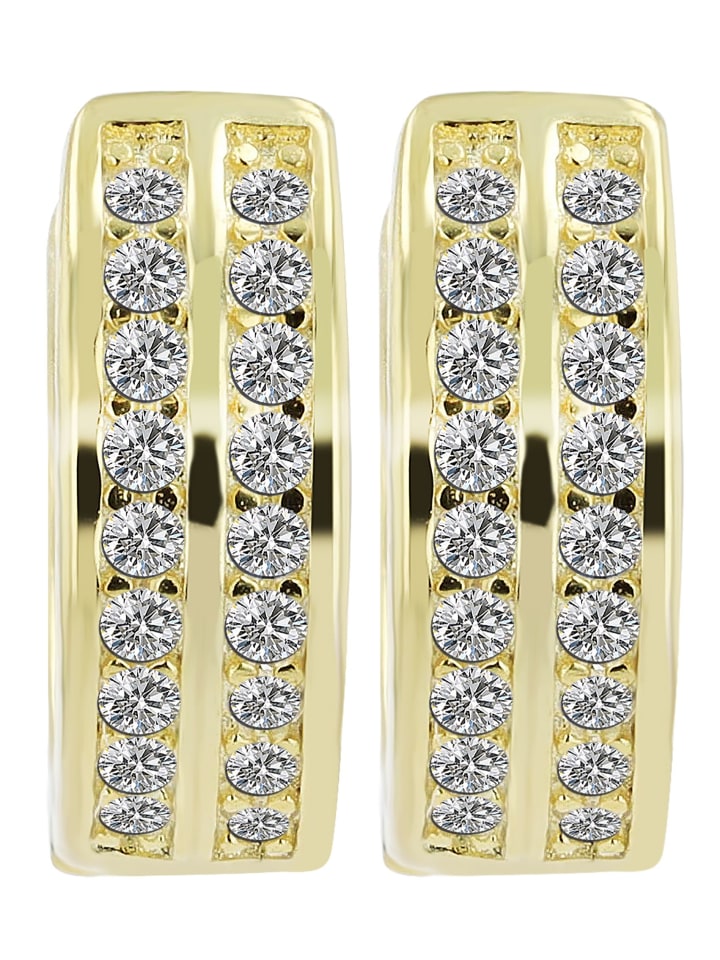 Adeliás Женские серьги - серьги-кольца на шарнирах из серебра 925 пробы с золотым покрытием
Adeliás Женские серьги - серьги-кольца на шарнирах из серебра 925 пробы с золотым покрытием