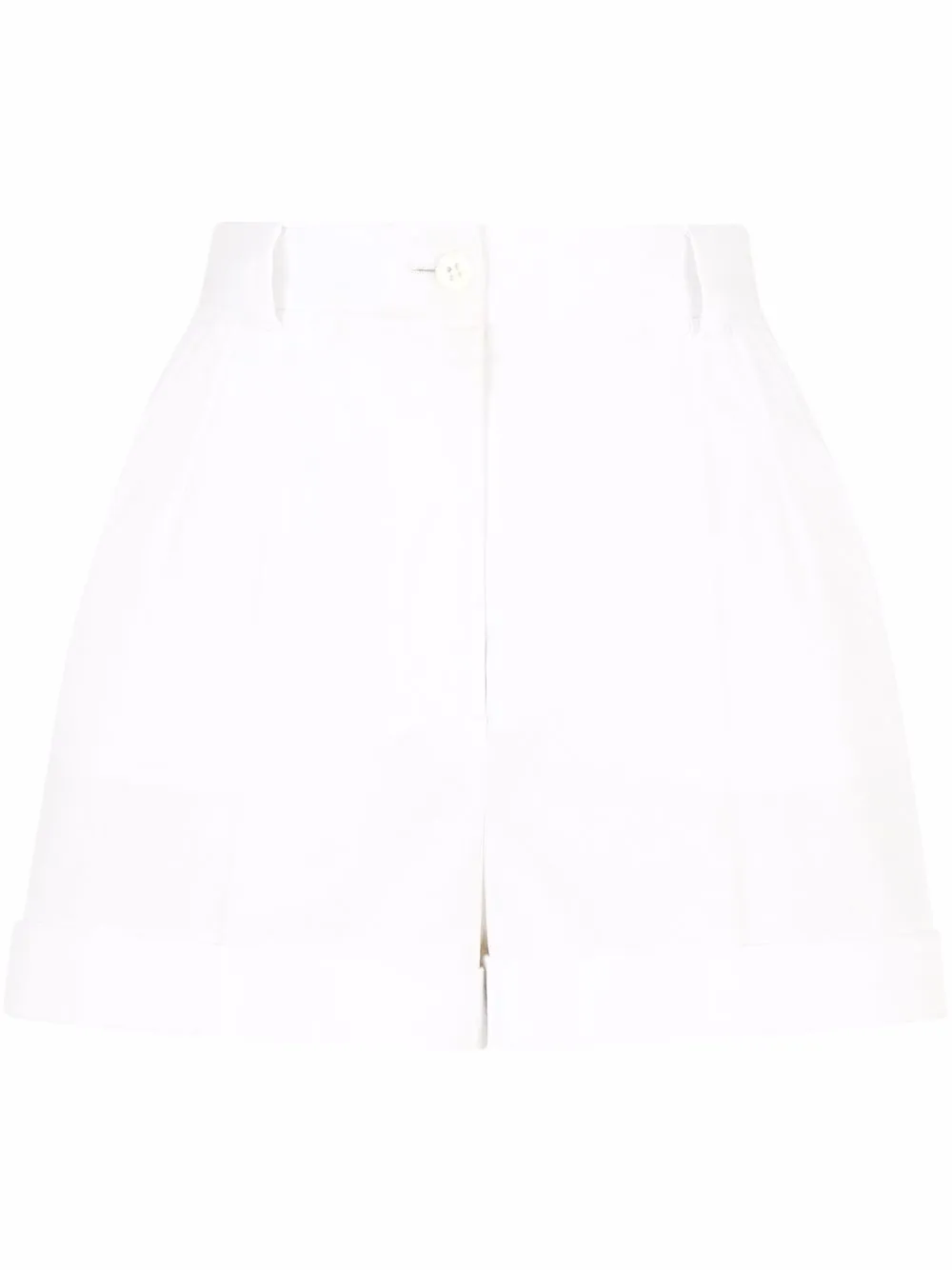 Габардиновые шорты строгого кроя DOLCE & GABBANA, белый
Габардиновые шорты строгого кроя DOLCE & GABBANA, белый