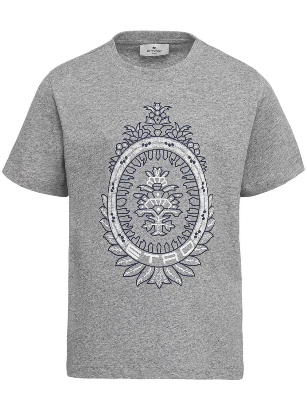 Футболка с принтом Coat of Arms Etro Kids, серый
Футболка с принтом Coat of Arms Etro Kids, серый